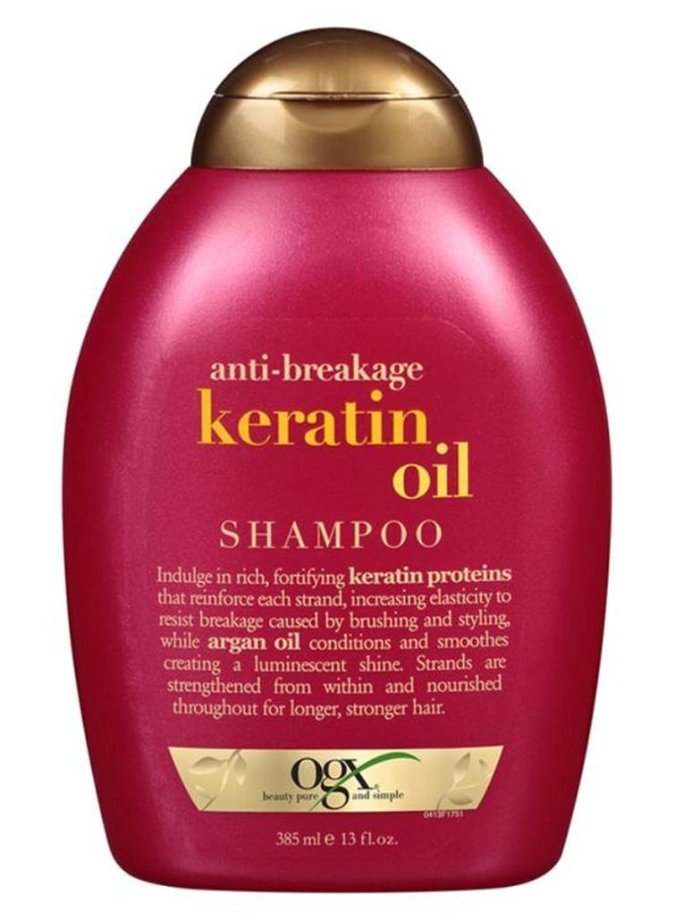 Ogx Anti-Breakage Keratin Oil Shampoo 385ml - Image 1
