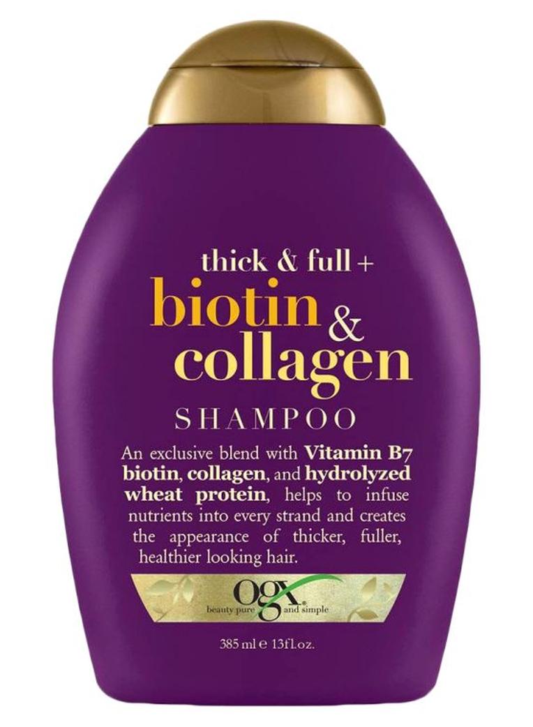أو جي إكس شامبو الشعر السَميك والكثيف من البيوتين والكولاجين 385ملليلتر - Image 1