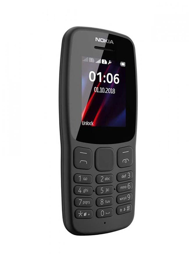 NOKIA - 105 Dual SIM Black /Charcoal 2G/4MB RAM International Version - Image 1