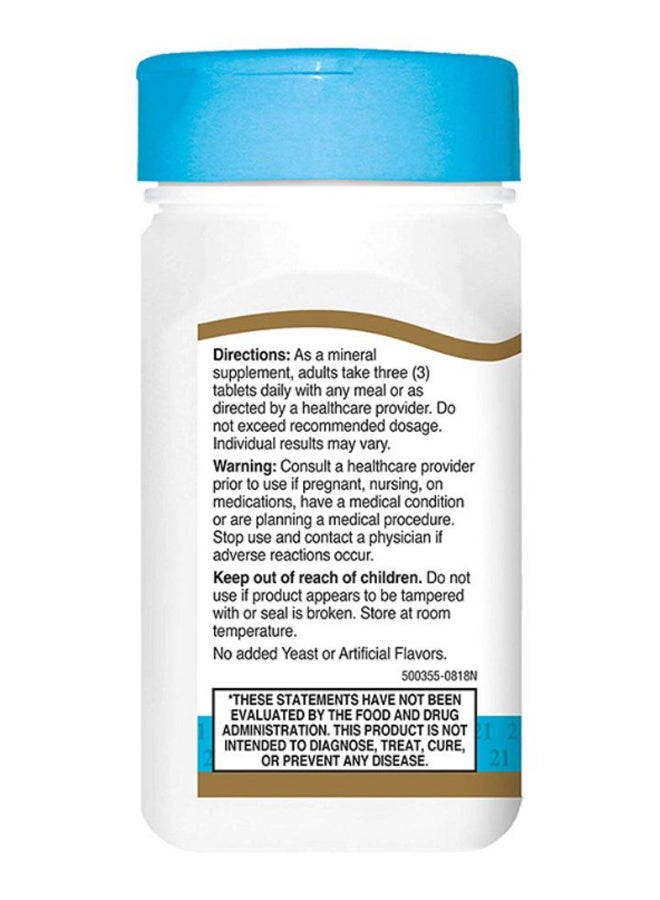 21st Century Calcium Magnesium Zinc Plus Vitamin D3 90 Tablets - Image 4