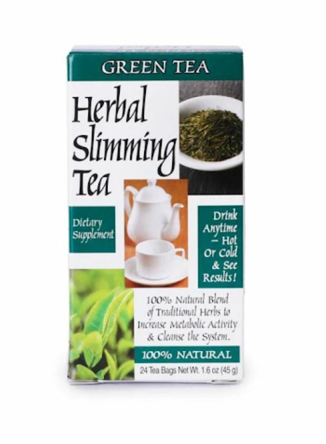 21st CENTURY - Natural Herbal Slimming Tea - 24 Bags - Image 1