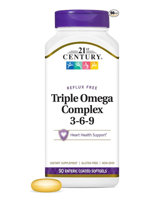 Triple Omega Complex 3-6-9 Heart Health 90 Softgel