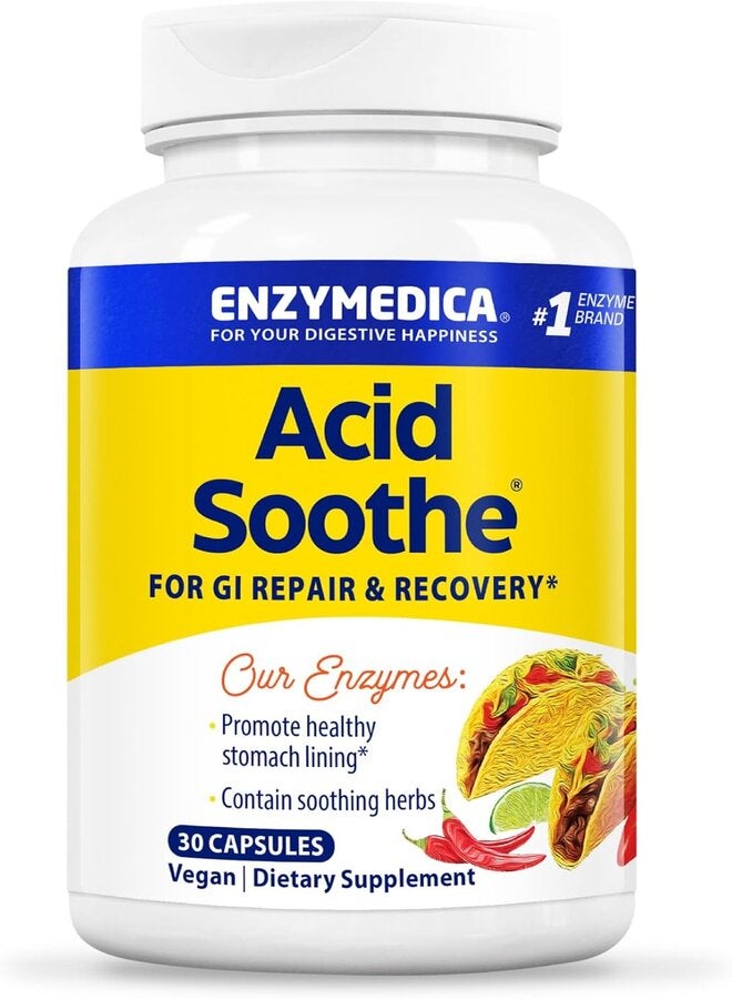 ENZYMEDICA Acid Soothe  30 Chews 