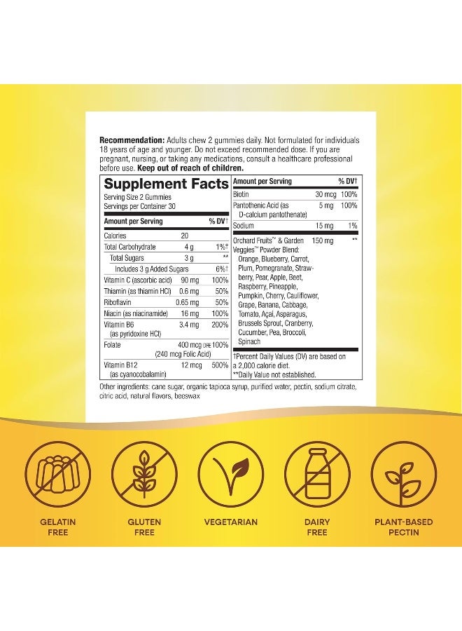 Nature's Way B-Complex Mango Flavored 60 Gummies Packaging May Vary  - Image 4