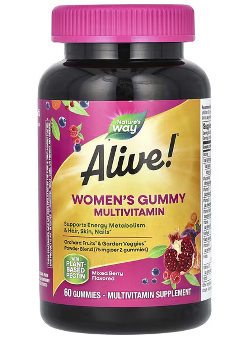 Nature's Way Alive Vitamin For Women 60 Gummies  - Image 2