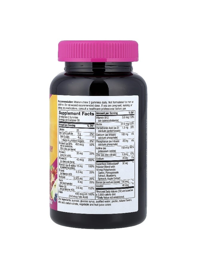 Nature's Way Alive Vitamin For Women 60 Gummies - Image 2