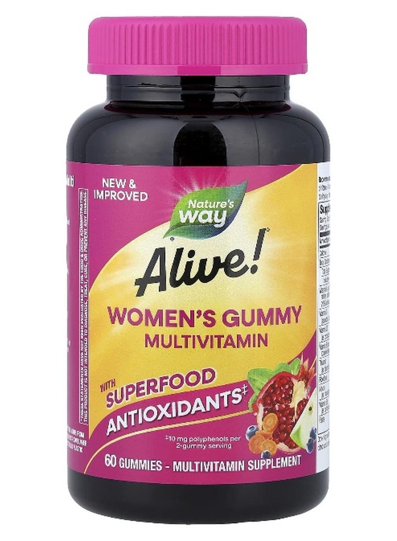 Nature's Way Alive Vitamin For Women 60 Gummies - Image 1