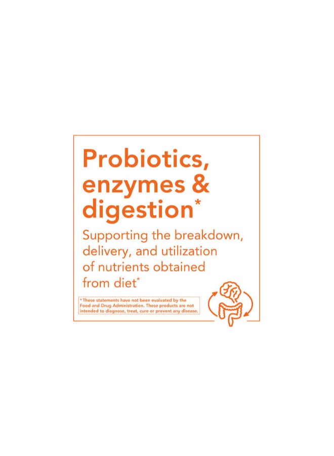 ناو فودز المكمل الغذائي بروبيوتيك-10 25 بليون، 50 كبسولة نباتية - Image 3