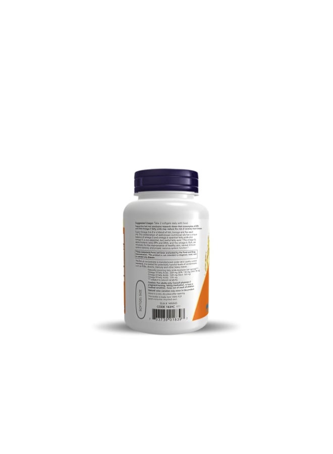 Now Foods Super Omega 3-6-9 90 Softgels  - Image 2