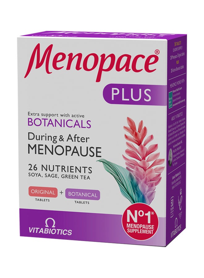 Vitabiotics Menopace Plus 56 Tablets - Image 1