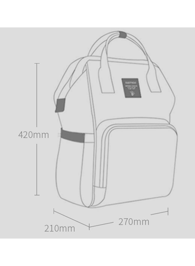 Baby Diaper Bag - Light Blue