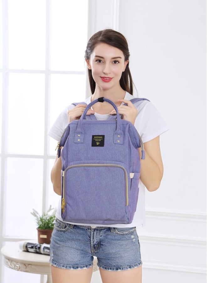 Baby Diaper Bag - Light Blue