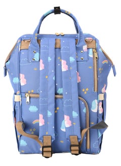 Sunveno Diaper Bag Soft And Comfortable Padded Shoulder Straps - Unicorn Blue  - Image 5