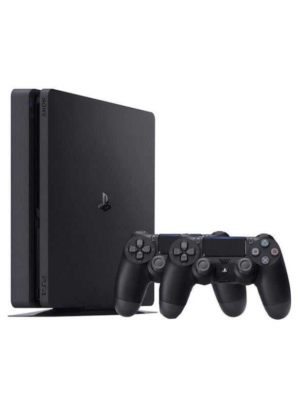 Sony PlayStation 4 Slim 500GB Console With 2 Dualshock Controllers - Image 1