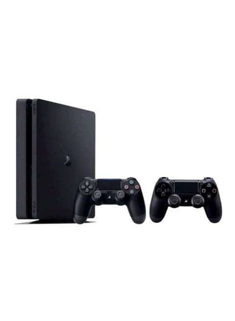 PlayStation 4 Slim 1TB Console With 2 Dualshock 4 Wireless Controller