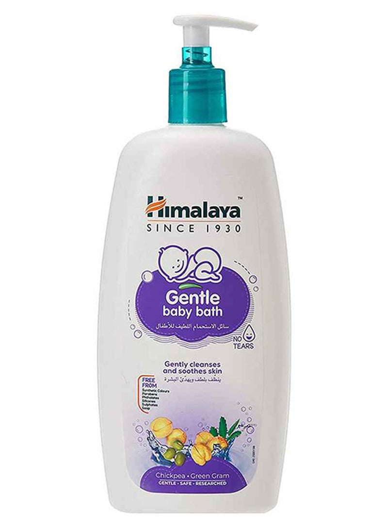 Himalaya Gentle Baby Bath With Chickpea And Green Gram (With Pump Dispenser), 800Ml - Image 1