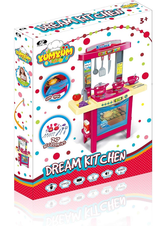 P.Joy Yumyum Dream Kitchen Pretend Play Toy - Image 3