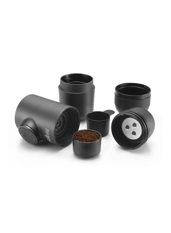 WACACO Minipresso GR | Hand Powered Espresso Machine | Works with Ground Coffee Black  - Image 3