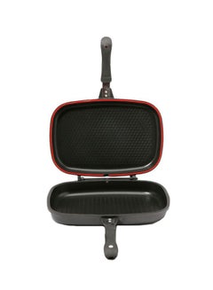 DESSINI Granite Double Non-Stick Fry Fan Black and Red 36cmcm  - Image 1