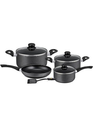 Royalford Aluminum Nonstick Cookware Set 8 Pcs, Assorted Color Assorted color 53.5x15.5x31cm - pnsku/N12792985A/45/_/1754382134/c743230b-ef64-4962-8ea9-f49ede21b075