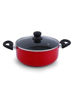 Royalford 8Pcs Set Non-Stick Cookware Set Cd Bottom Pfoa Free All Cook Types Multicolor 20 cm  - Image 5