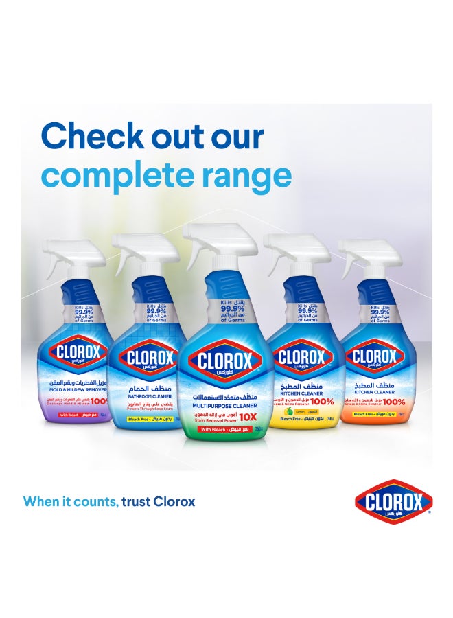 Clorox - Bathroom Spray Cleaner Bleach Free 750ml - Image 1