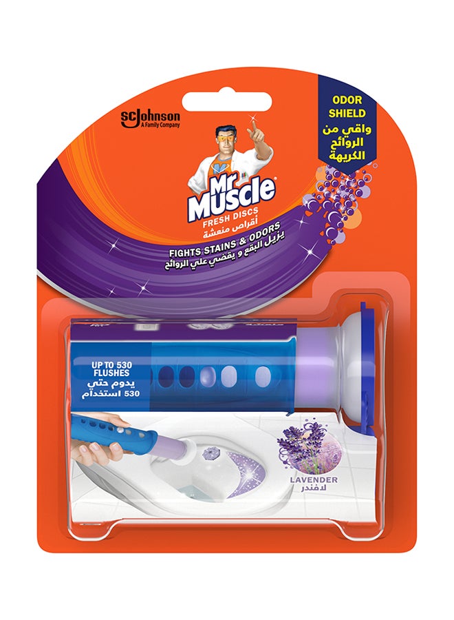 Mr Muscle Multi-Purpose Fresh Lavender Gel Rim Block 36ml