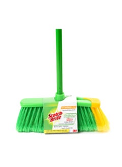 3M Scotch-Brite Twister Fine Indoor Broom Green  - Image 1