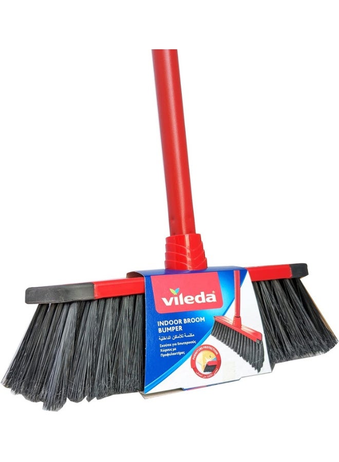 Vileda Indoor broom Bumper Multicolor 140x30 cm - Image 1