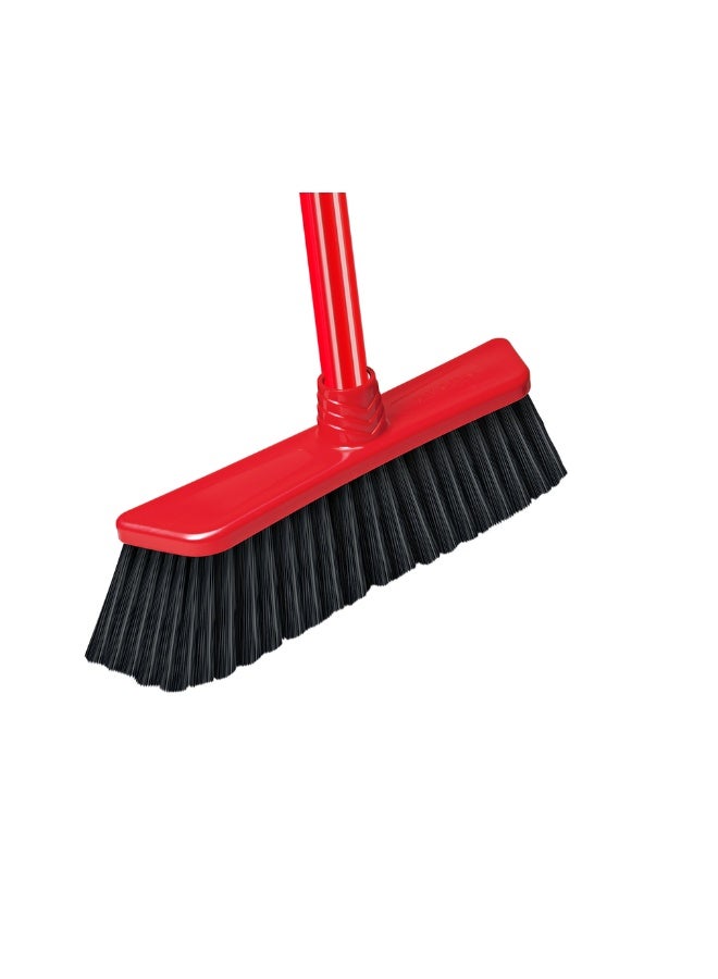 Vileda Indoor broom Standard Red/Black 30 x 5 x 140cm - Image 2