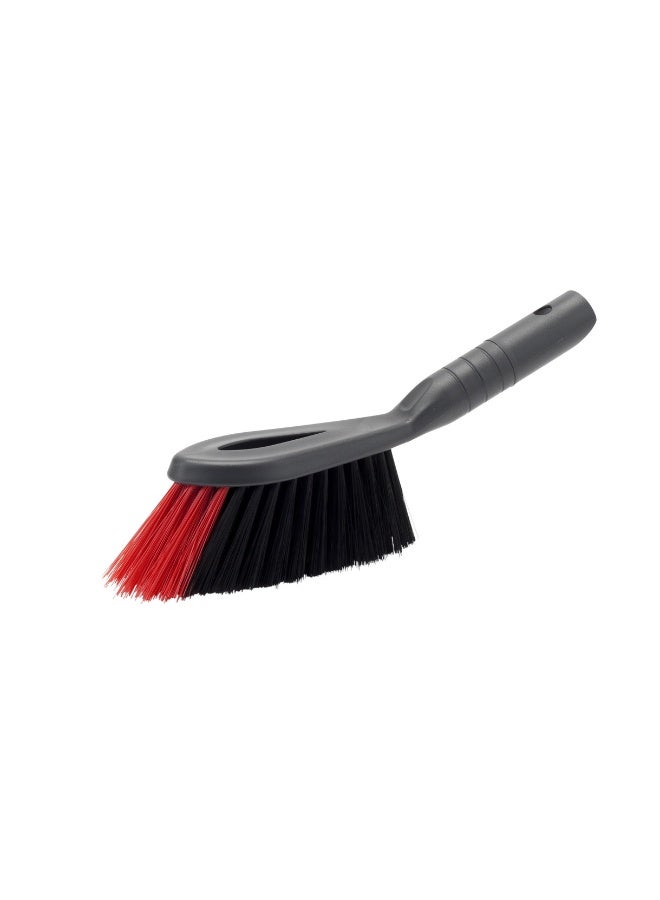 فيليدا مجرفة قياسية بمقبض قصير 2 × 1 - مجرفة وفرشاة، ألياف سوداء رفيعة للغاية، ألياف حمراء، مريحة، متعددة الاستخدامات، - أحمر وأسود (25 × 5 × 35 سم) أحمر/أسود/رمادي رمادي / أحمر / أسود - Image 3