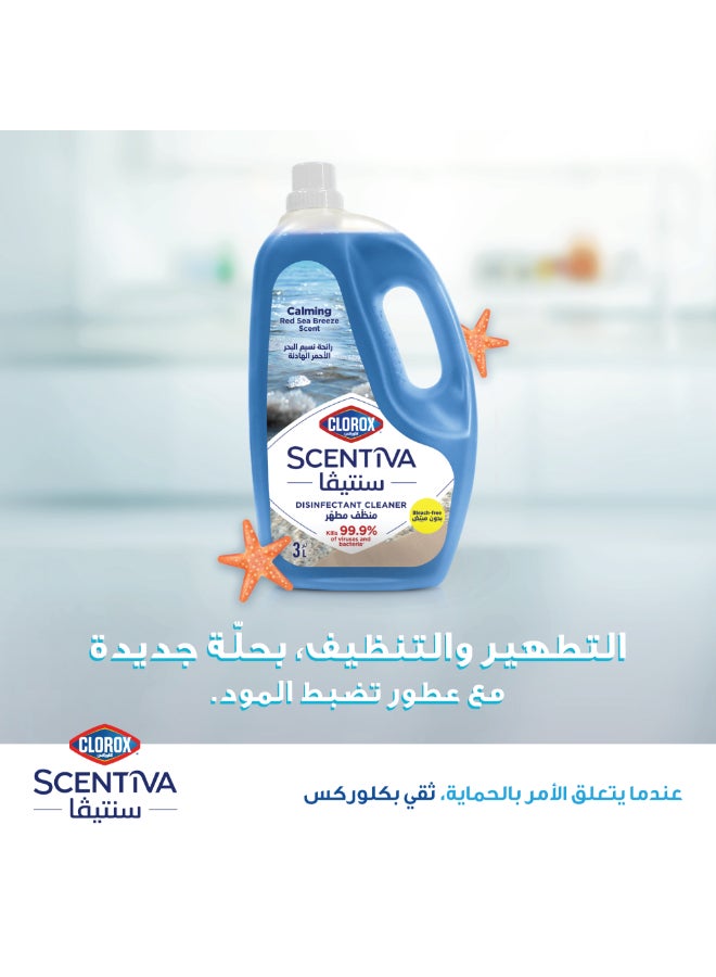 كلوركس منظف مطهر متعدد الاستعمالات بعطر نسيم البحر 3لترات - Image 3