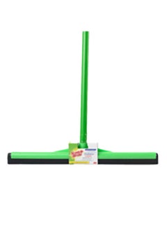 Scotch-Brite Squeegee With Stick All-Purpose Squeegee, Mop Floor Wiper For Bathroom Household Cleaning Green 44cm