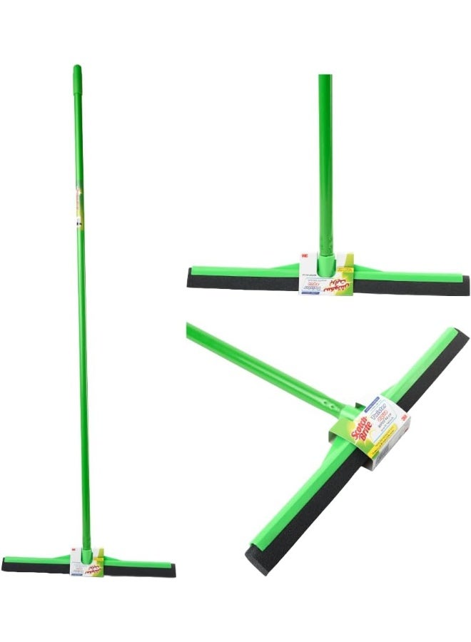 Scotch Brite Multi Purpose Squeegee With Greenstick Green 44cm - Image 1