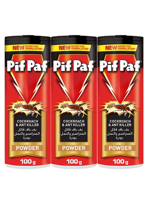 Crawling Insect Killer Powder, 100g x 2+1 Free
