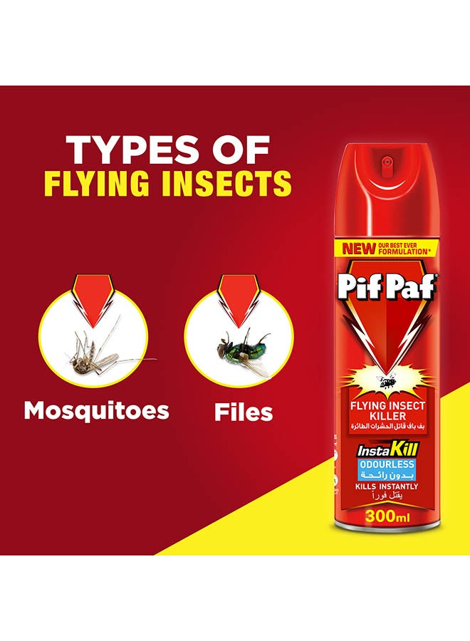 Pif Paf - Mosquito And Fly Killer Insta Kill Odourless Killer Spray - Image 1