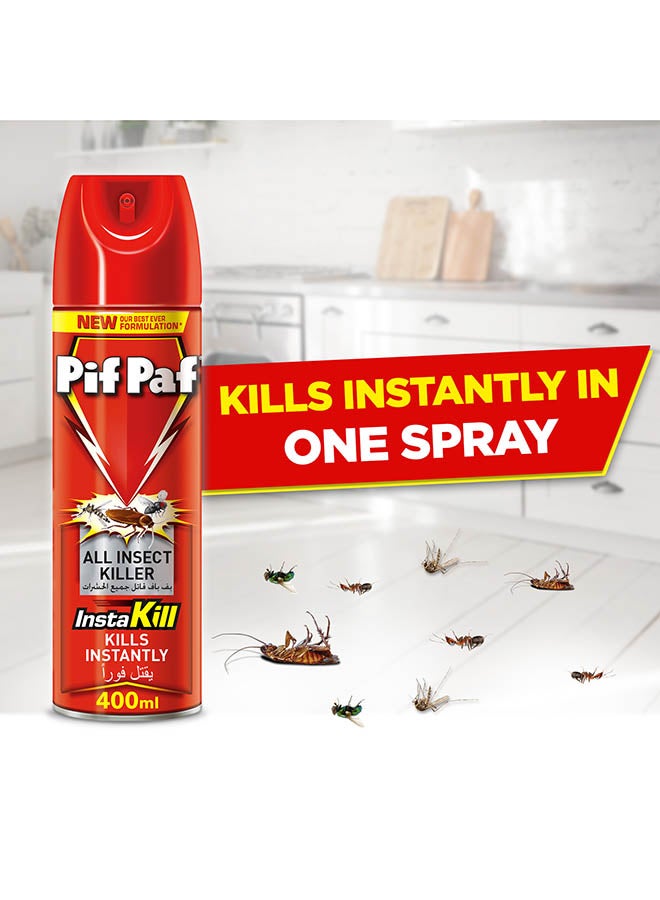 Pif Paf - All Kills Cockroaches, Ants, Flies And Mosquitoes Killer Spray 400ml - Image 1