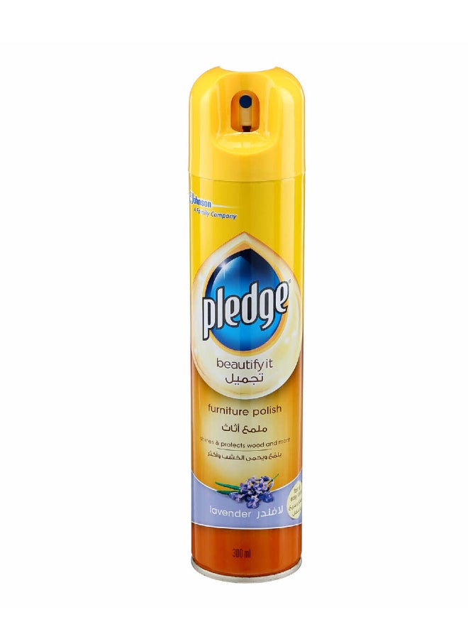 Pledge Furniture Polish Lavender 300ml  - Image 1