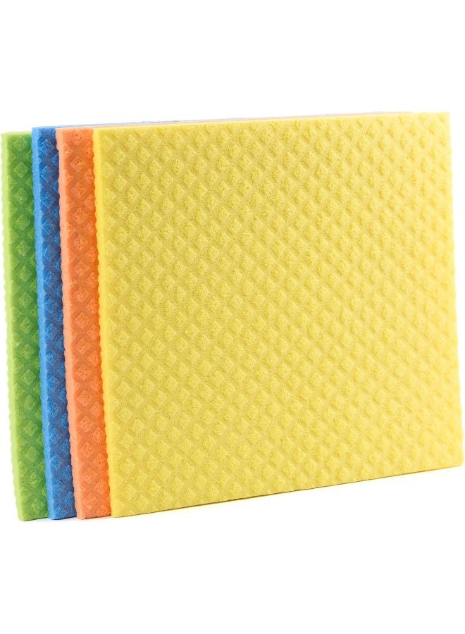 سكوتش برايت الممسحة الإسفنجية الفائقة سكوتش برايت، عبوة من 3 قطع+ قطعة مجانية متعدد الألوان - Image 4