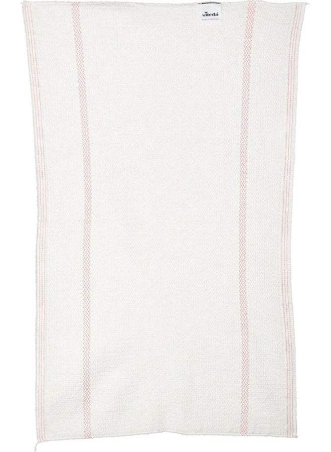 Vileda Floor Cleaning Cloth Textile, Large Size, Highly Absorbent, Soft & Durable Reusable Cloth for Floor Mop Cleaning – Pack of 1 | Ideal for floor mop cleaning, quick wipe-ups and everyday floor care White 50x80cm