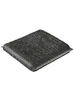 Vileda 2pcs Glitzy Power Inox Metal Scouring Pad Heavy Duty Cloth Hygienic And Effective Black  - Image 4