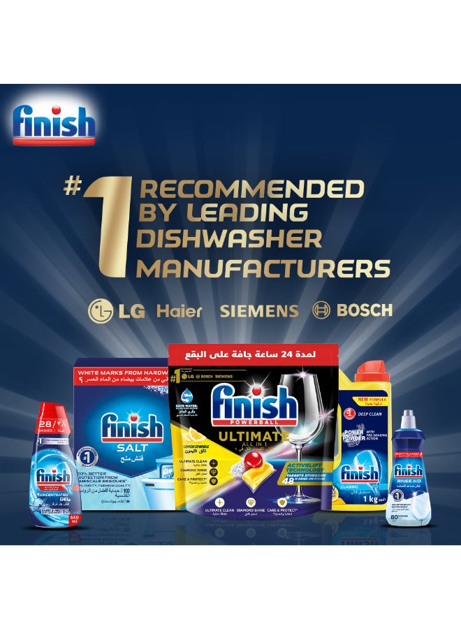 Finish - Finish Classic Dish Wash Powder Lemon 1kg - Image 1