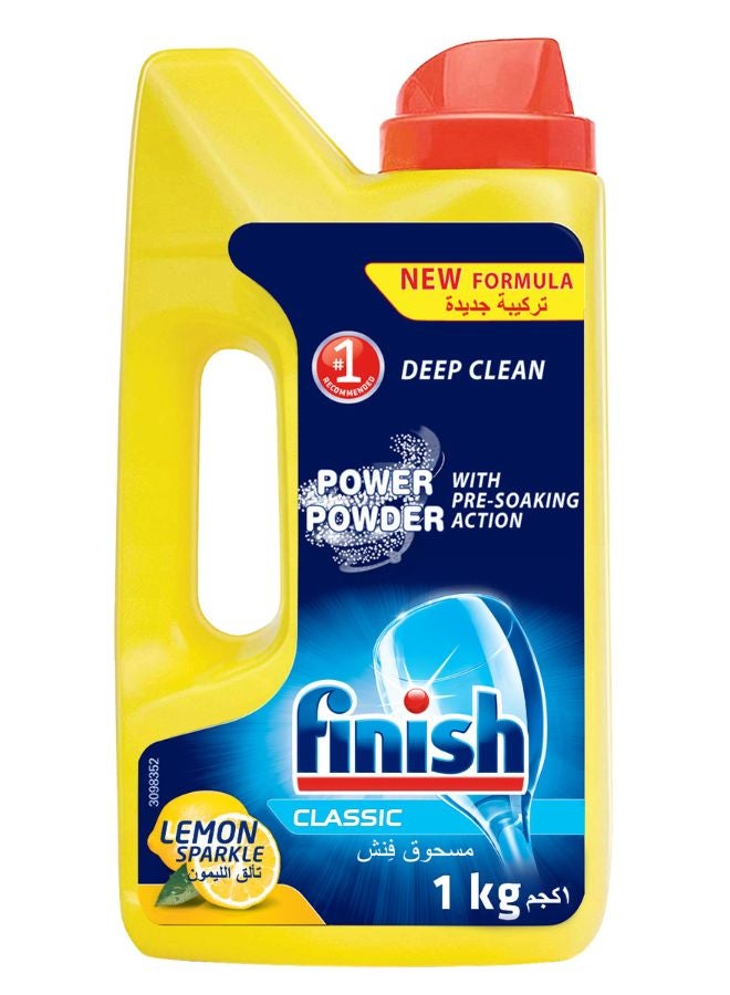 Finish - Finish Classic Dish Wash Powder Lemon 1kg - Image 1