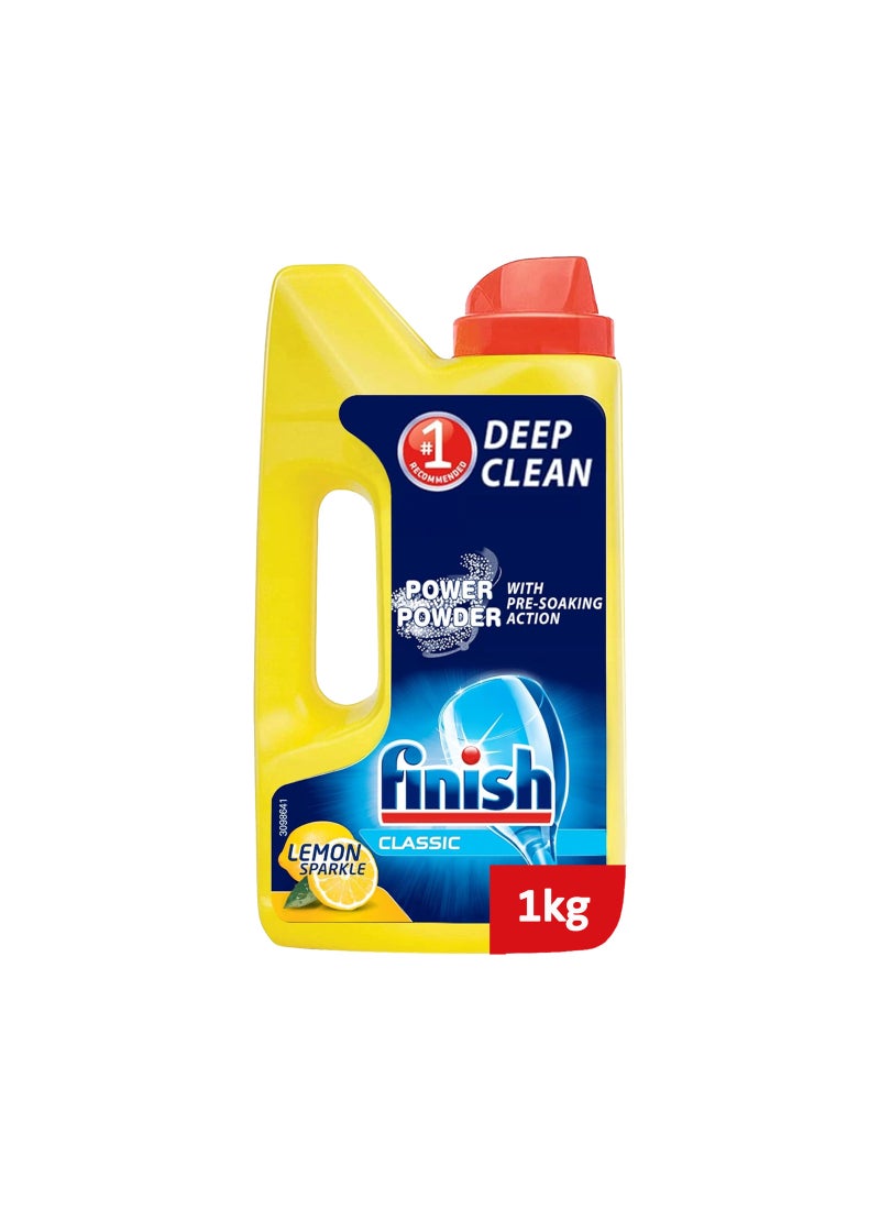 Finish Finish Classic Dish Wash Powder Lemon 1kg  - Image 1
