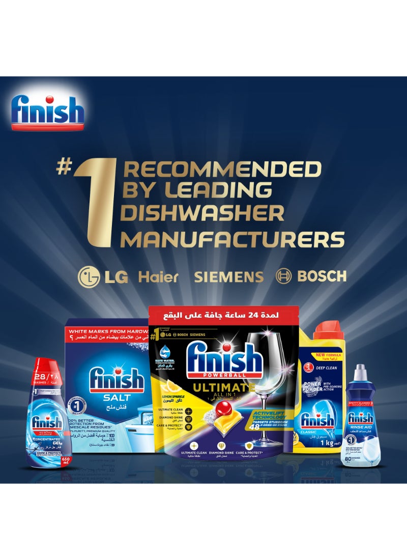 Finish - Lemon Deep Clean Dishwashing Powder 2.5kg - Image 1