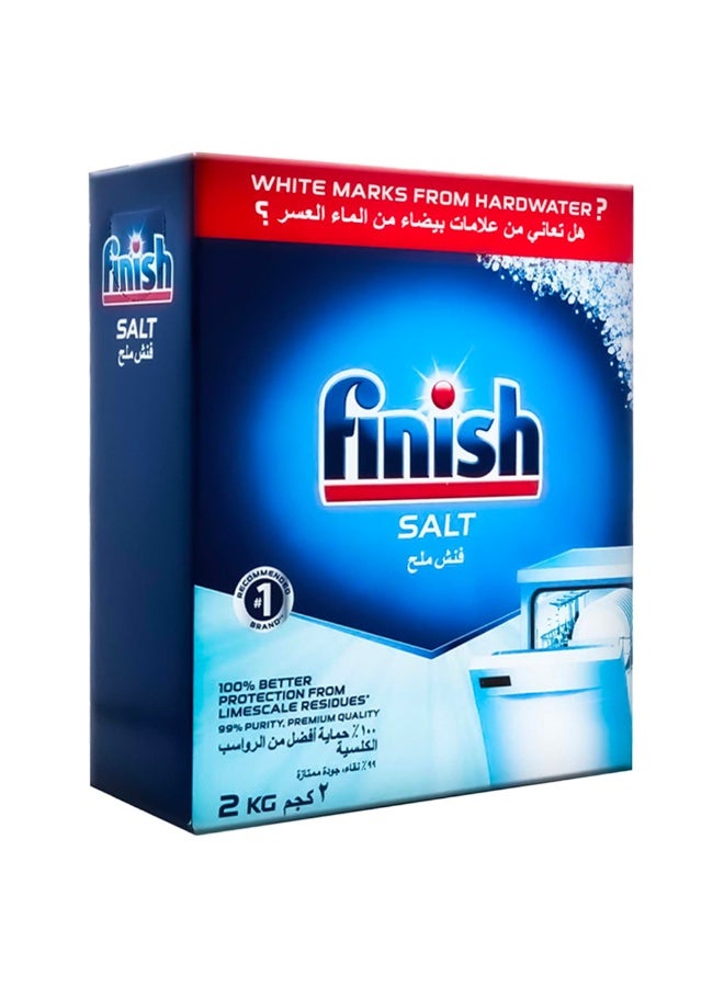 Finish - Dishwasher Detergent Salt, 2 kg - Image 1