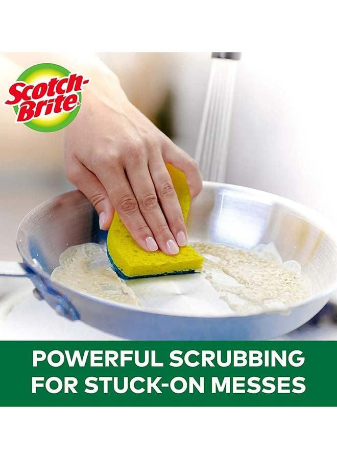 Scotch Brite Heavy Duty Sponge Kitchen Scrub, 1 Sponge, Pack of 1, Green Green - Image 4