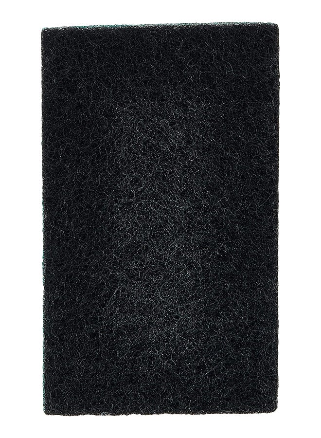 Vileda Ultra Fresh Pan Flat Scourer 3 Pcs, Antibacterial, Abrasive fiber, Durable, Multipurpose - Black & Green (3 Pcs Per Pack) Green/Black - Image 2