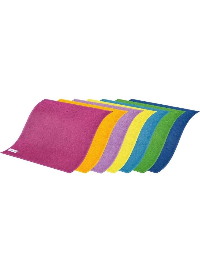 Vileda Microfiber cloth 8 pcs Multicolour 30x30cm - Image 3