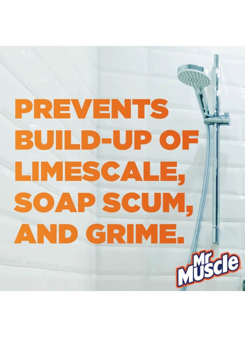 Mr Muscle Spray Bathroom Cleaner With New Powerful Soap Scum Remover Formula 500ml - Image 2